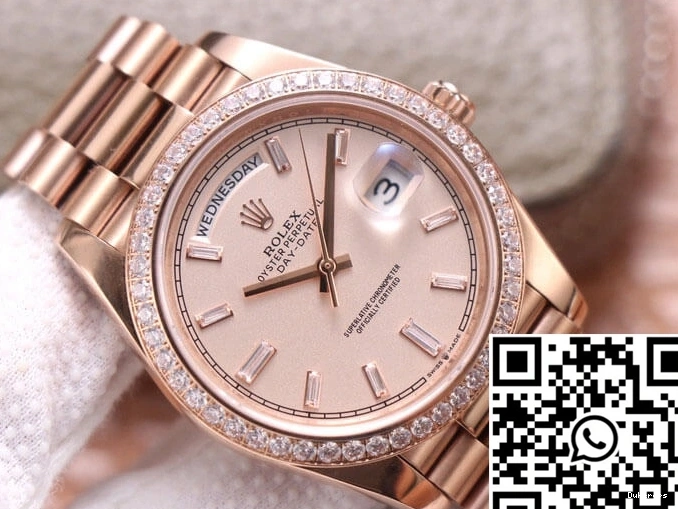 Diamond EW M228345RBR-0007 Rolex Factory Sundust Day-Date Dial 0505